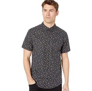 RVCA Floral Folk Short Sleeve Woven